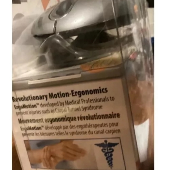 Maxell optical motion mouse w/ ergomotion comfort Technology open box - Picture 2 of 5